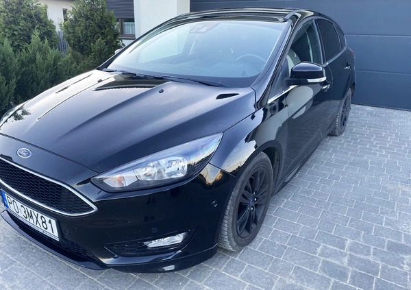 Ford Focus cena 41900 przebieg: 162000, rok produkcji 2016 z Poznań małe 121